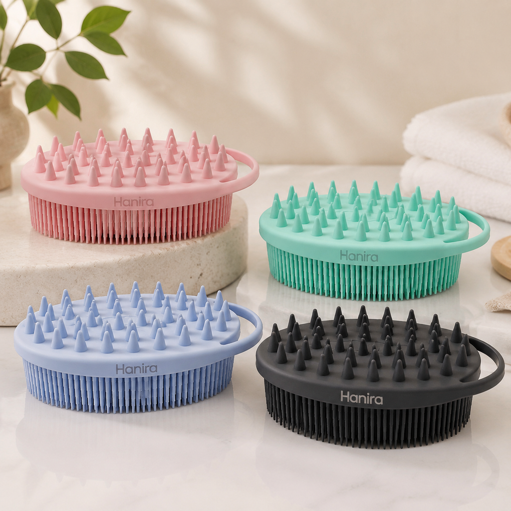 Hanira Silicone Scalp Massage Brush