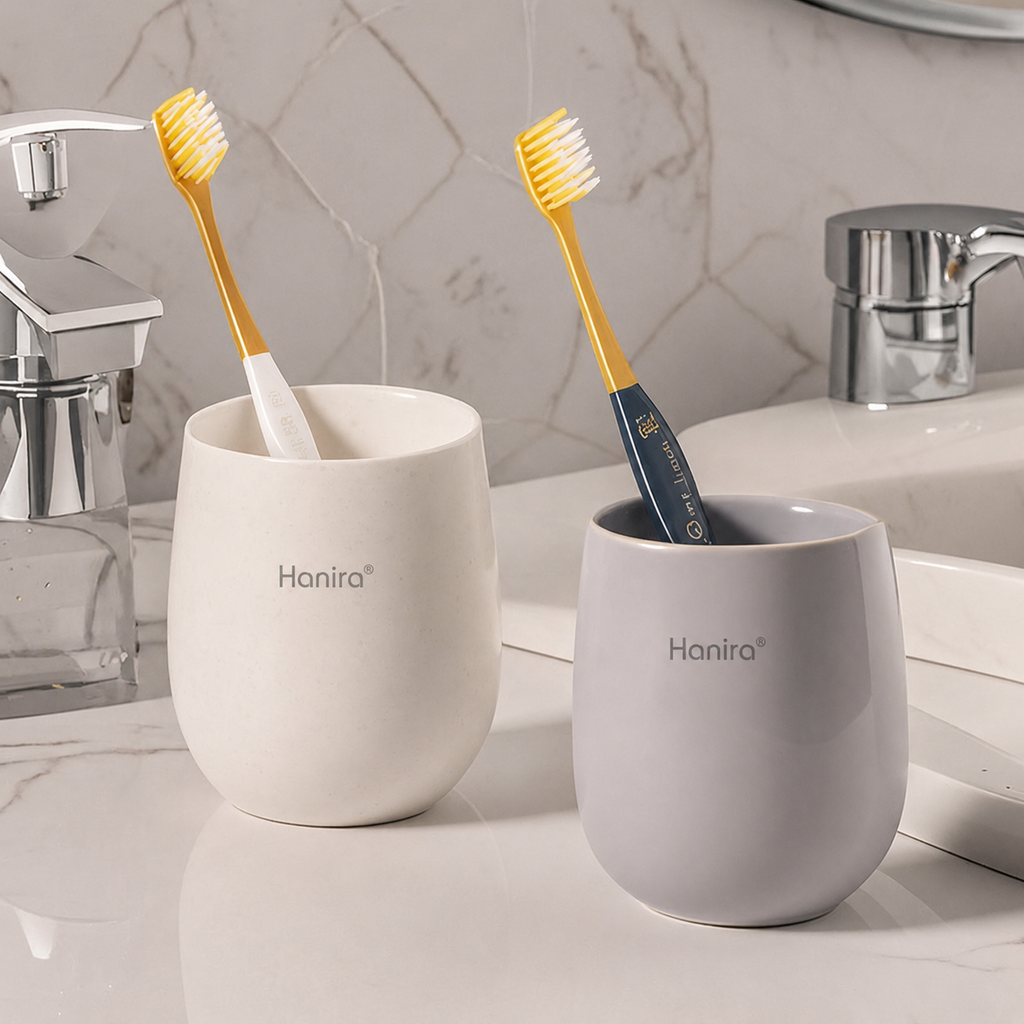 Hanira Minimalist Toothbrush Holder Cup
