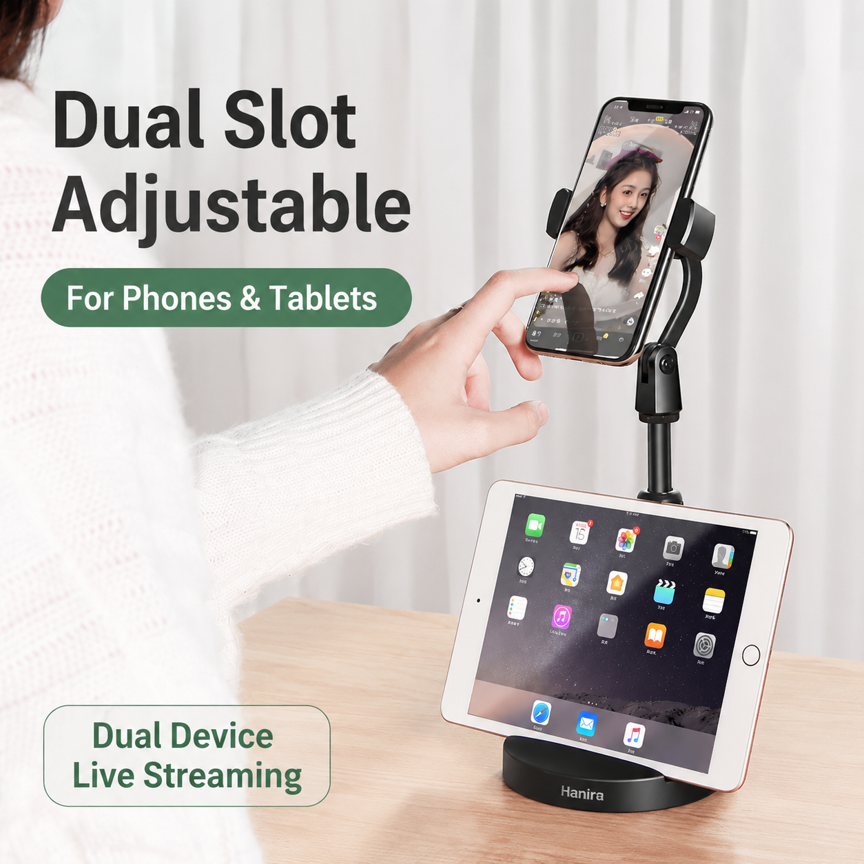 Hanira 360° Adjustable Phone Stand