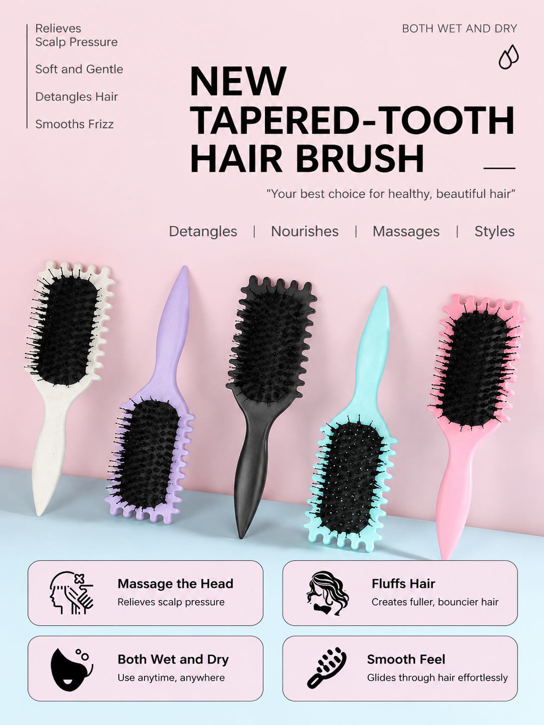 Hanira Detangling Hair Brush