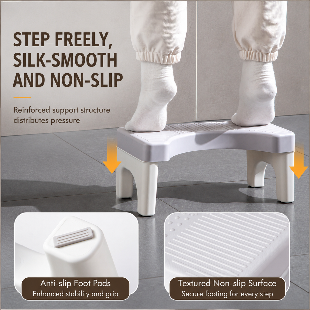 Hanira Non-Slip Toilet Foot Stool