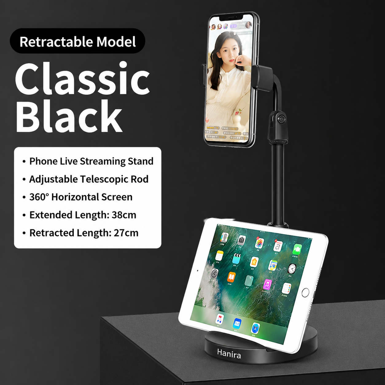 Hanira 360° Adjustable Phone Stand